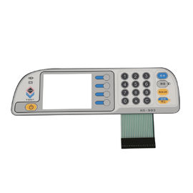 Thin Film FPC Single Touch Screen Membrane Switch Embrossed With LED Light Of Rich Color