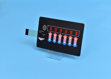 Gradient Printing Keyboard Membrane Switch With Led Touch Temp Control