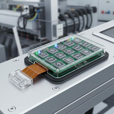 Agricultural Machine Electronic PCB Switch Featuring Connector Tail ZIF Optimized for Integration in Automated Equipment