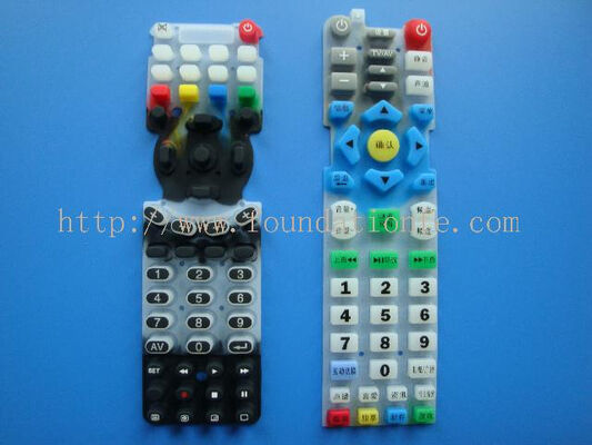 Button Touch Panel Silicone Rubber Keypads Membrane Switch