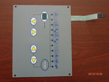 Control Feel Smooth Membrane Switch Keyboard , Flexible Remote Control Panel