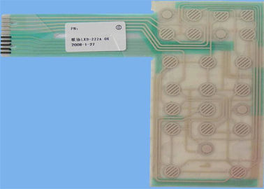 Flexible 2 Layer Custom Printed Circuit Board PCB for Tactile Membrane Switch