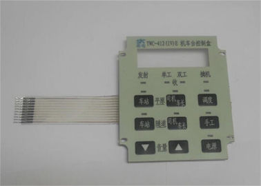 Portable Silicone Rubber Membrane Switch Dull Polish For Computer Keyboard