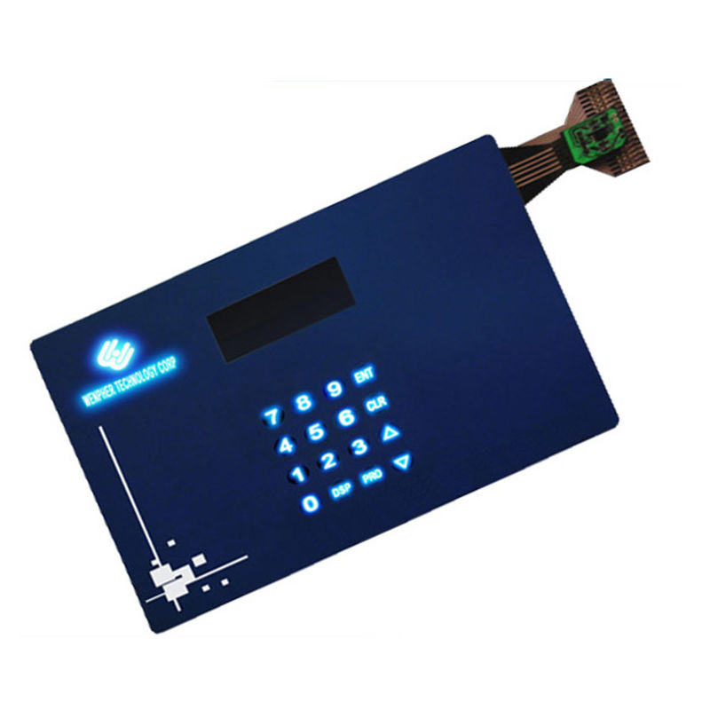 Embossing Control Switch 4-LEG Metal Dome With Embedded LED