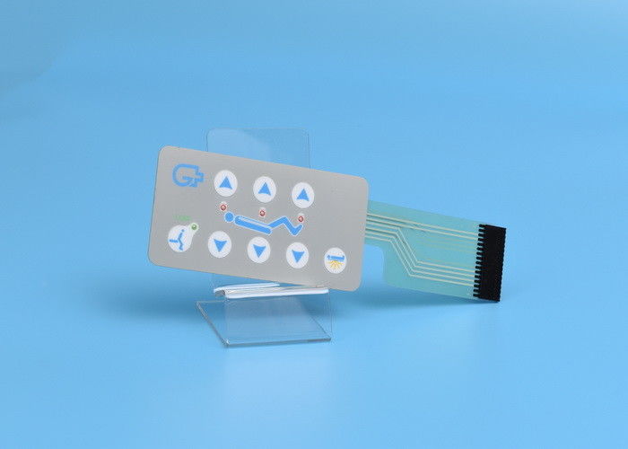 Medical Industry Led Membrane Switch Translucent With Female Pin Connector