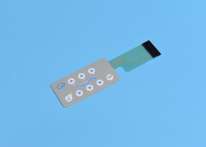 Medical Industry Led Membrane Switch Translucent With Female Pin Connector