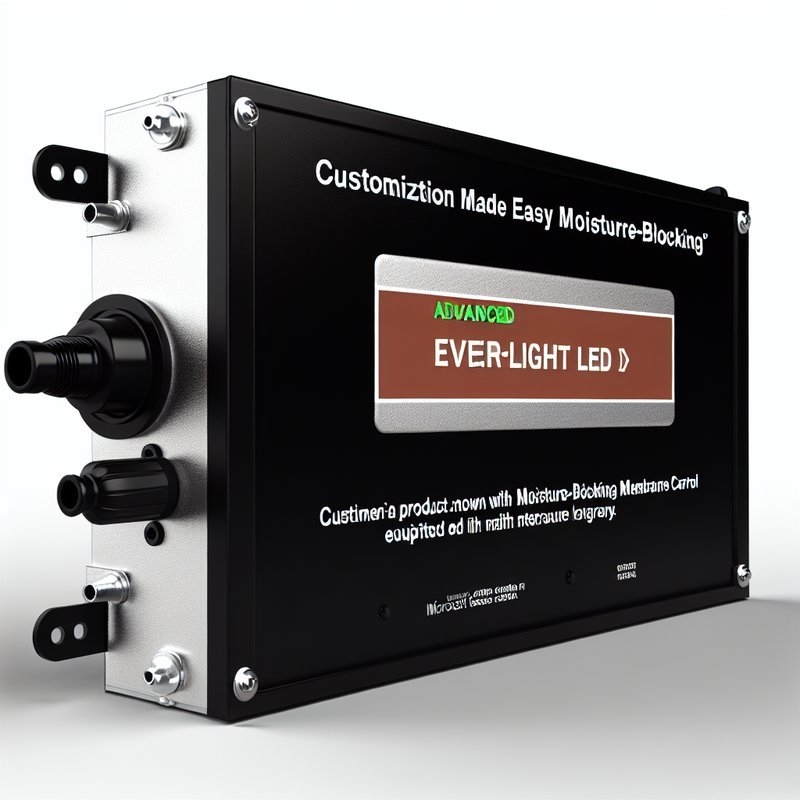 Waterproof Membrane Switch with Everlight LED and Flat Design