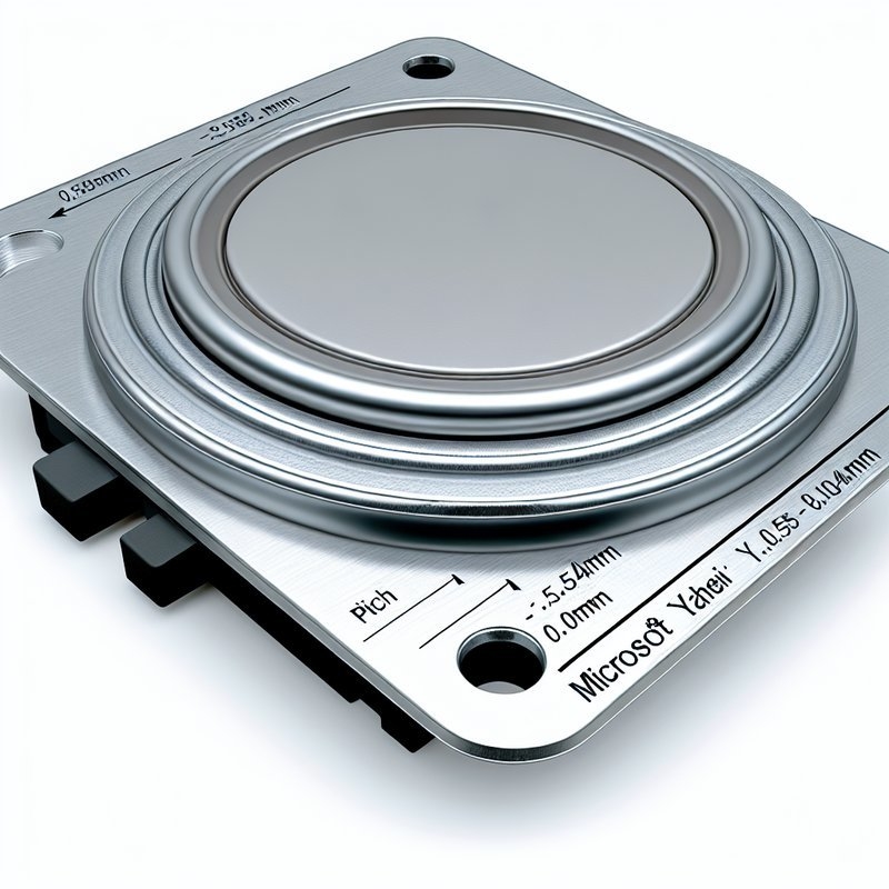 Metal Dome Membrane Switch -40°C to 80°C with 2.54mm Pitch
