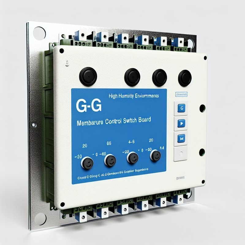 G G Membrane Control Switch Board for High Humidity Environments