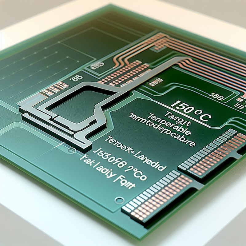 2-Layer Flexible Printed Circuit Board with 150°C Max Temperature