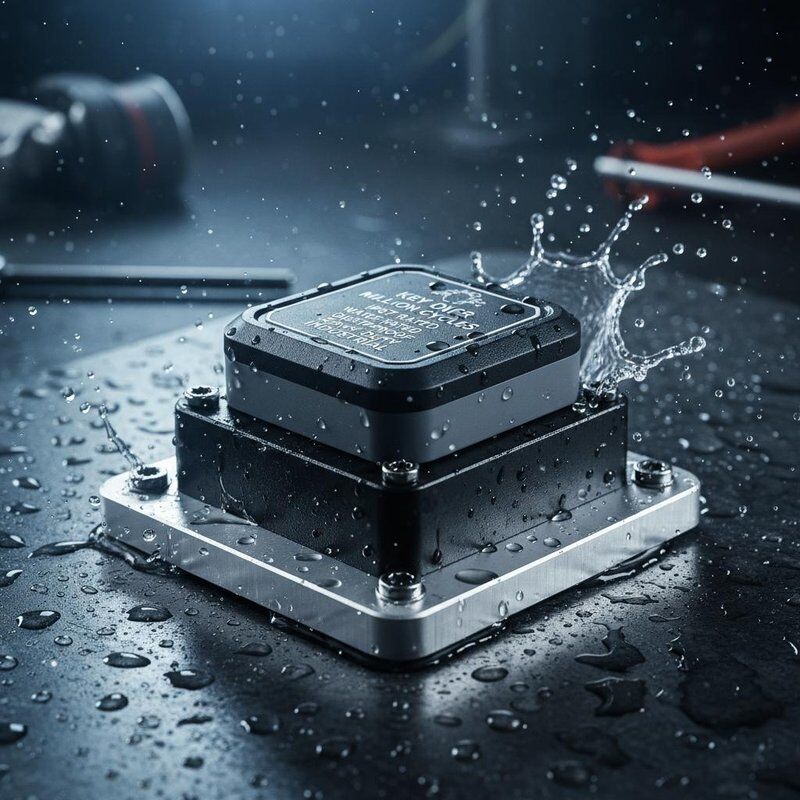 Key Life Over 1 Million Times IP67 Rated Waterproof Dustproof Switch Top Embossing Yes Heavy Duty Industrial Application