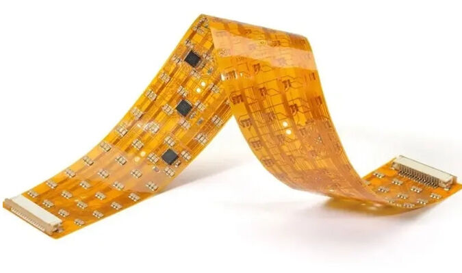 Flexible EL FPC Circuit Super Performance Dust Free Environment Circuits