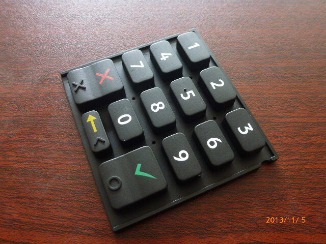 Silicone Rubber Kitchenware Molding Sheet Wire Band Keypad