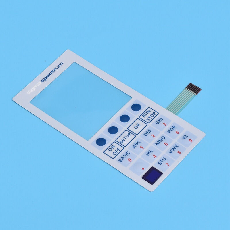 Button Touch Panel Silicone Rubber Keypads Membrane Switch