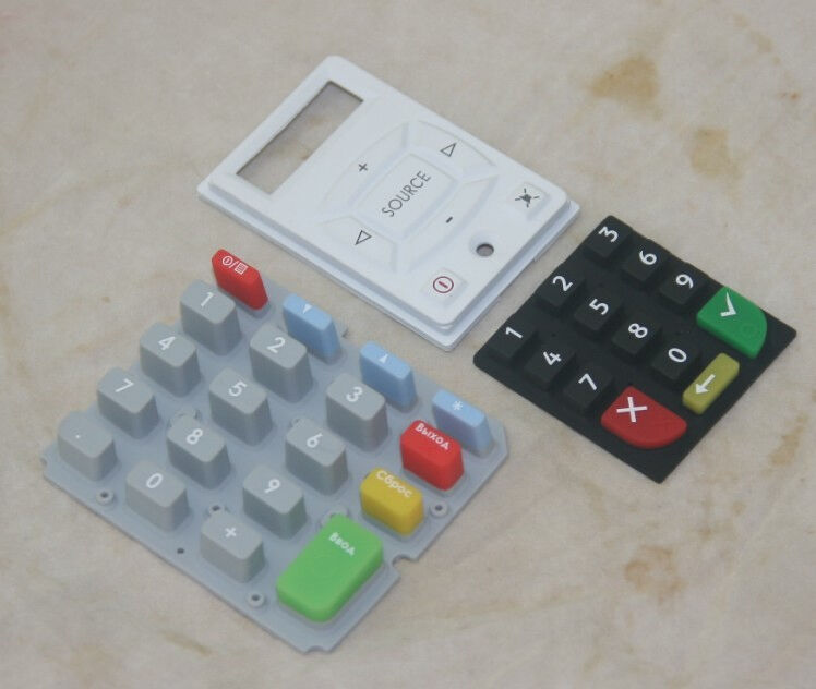 Rubber Touch Panel Product Silicone Keypads Membrane Switch