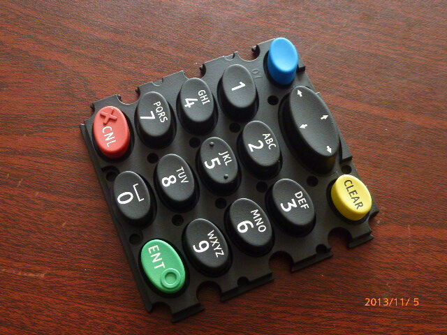 Control Feel Smooth Control Rubber Button Part Silicone Rubber Keypad