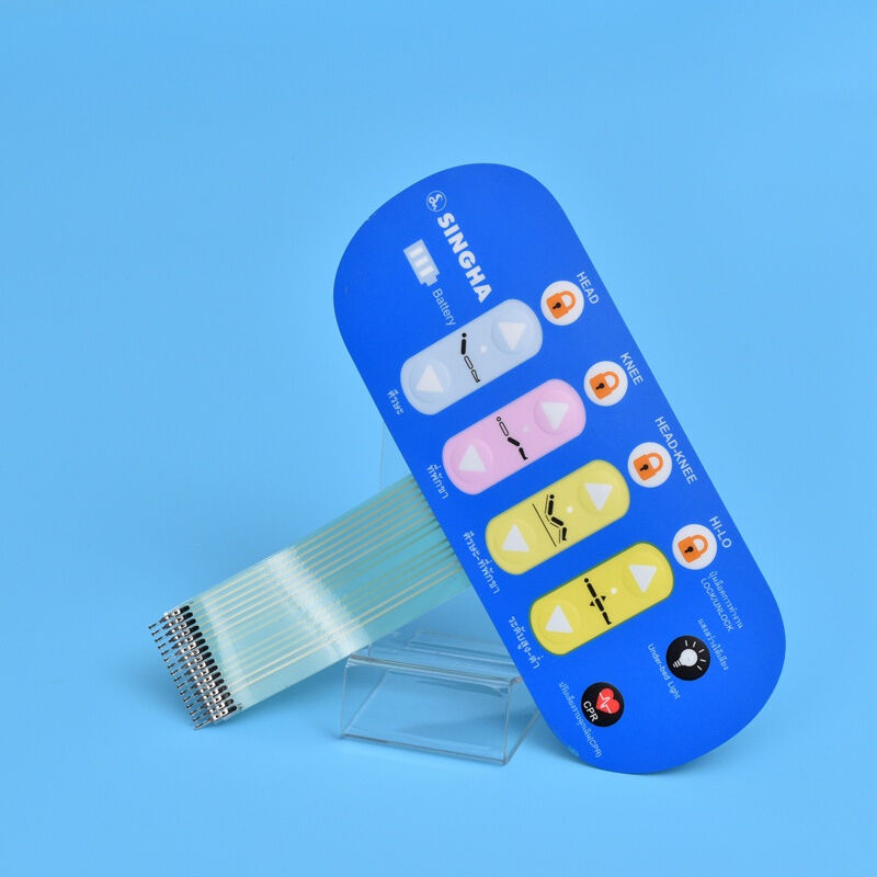 Control Feel Smooth Key Control Waterproof Silicone Rubber Button Keypad