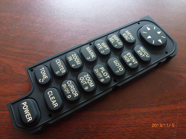 High Sensivity Control Overlay Silicone Rubber Button Keypad Keyboard