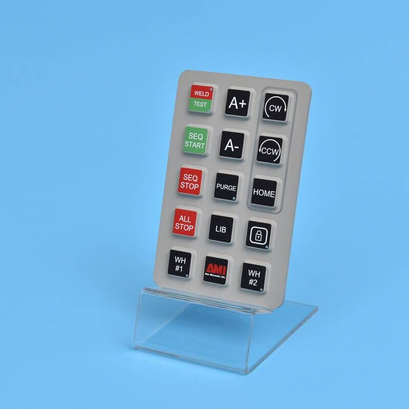 Customized Conductive Silicone Buttons with Silk Screen Printing Circuit Membrane Switches