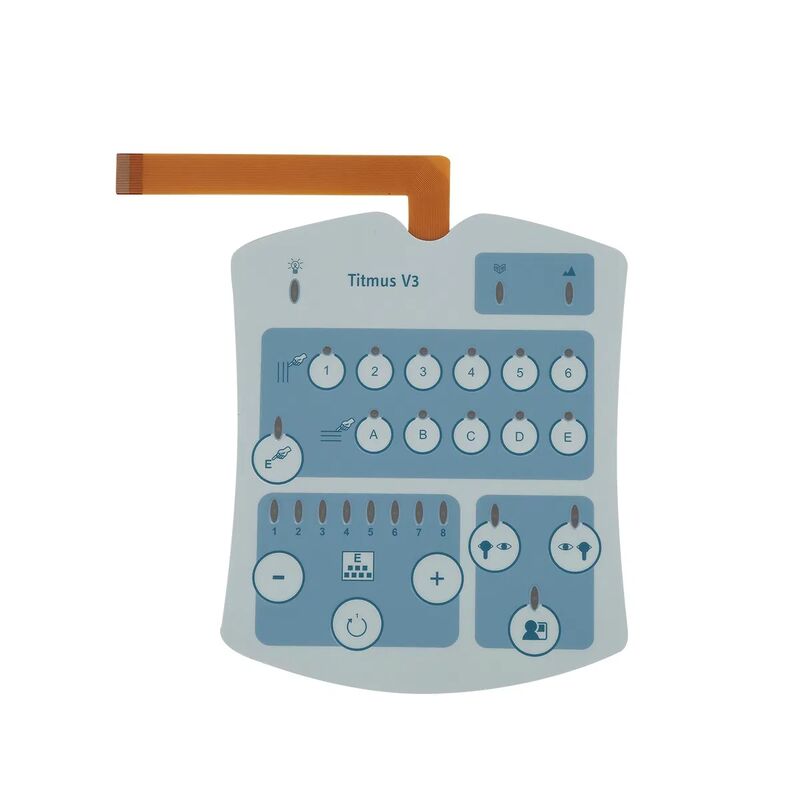 Moisture Chemical Durable Harsh Industrial Environments Membrane Keyboards