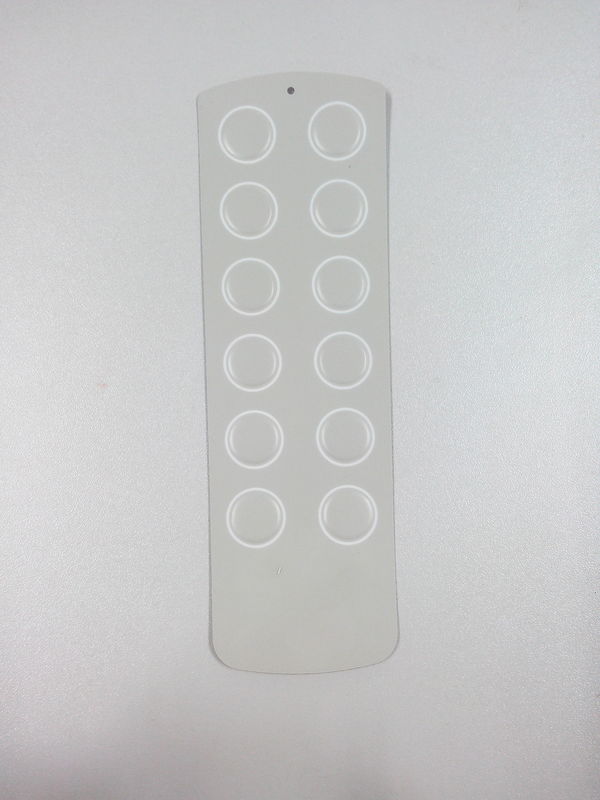 Silk Screen Printed Membrane Control Panel 12 Volt Keyboard Membrane Switch