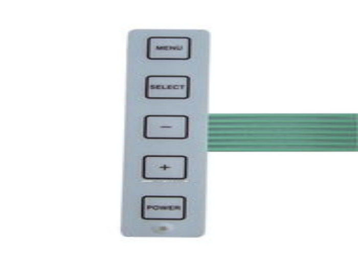 Silk Printed PCB Membrane Switch Keyboard 250V DC For Medical Equipment
