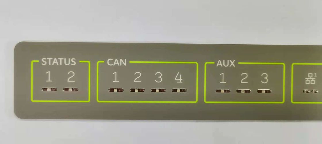 Bicolor LED Push Button Flexible Membrane Switch