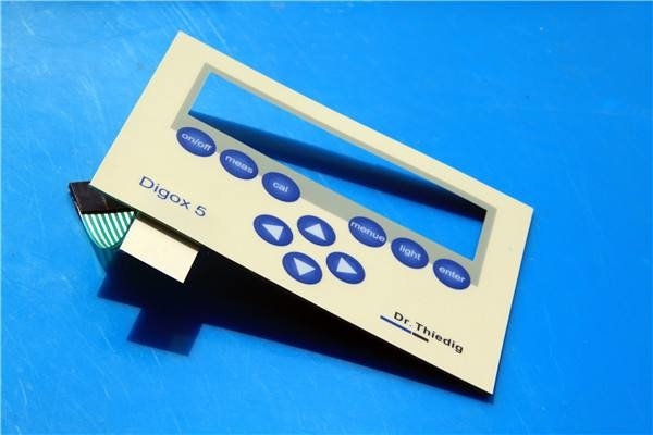 OEM / ODM Silk Screen Printing Membrane Control Panel