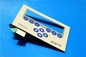 Waterproof LED Metal Dome Membrane Switch With Double Side Tape / Rubber Keys