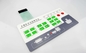 Waterproof LED Metal Dome Membrane Switch With Double Side Tape / Rubber Keys