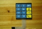 Rigid Tactile Membrane Keyboard , PET Membrane Switch Keypad