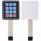 Screen Front Panel Self Adhesive Rubber Dome Membrane Switch 3M Reflective Film