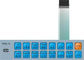 PC / PET Flexible Keypad Membrane Switch Embossed Rich Colors Heat Resisting