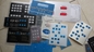 Mobile Phone Shape PET Membrane Switch Customizable Keypad With Cover Film