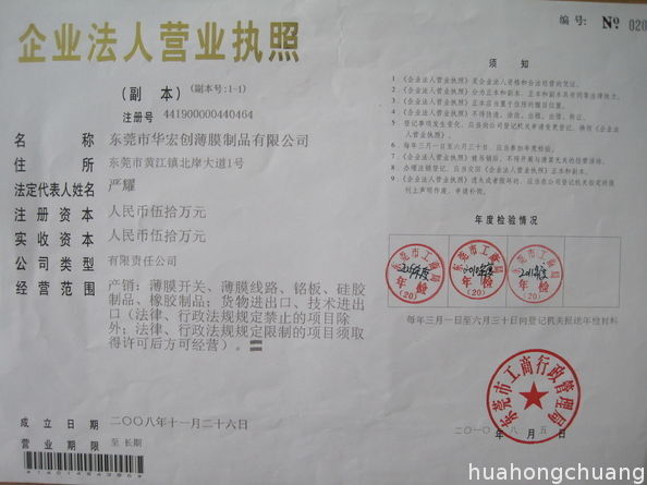 China TKM MEMBRANE TECHNOLOGY LTD. certification
